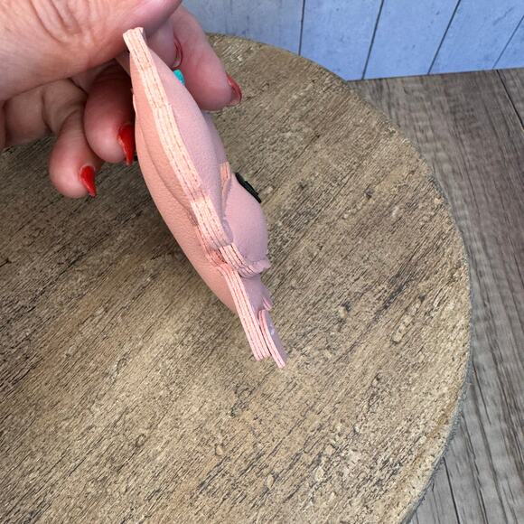 Pink Dog Bag Charm Poodle Yorkie Small Dog Miniature Dog Purse Charm Dog Gift - Picture 8 of 8